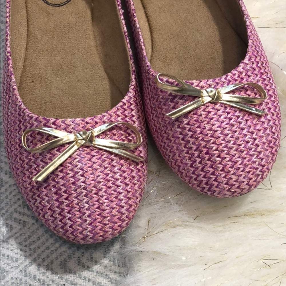 Nib [ If Carrini ] Bow Ballet Flats - image 5